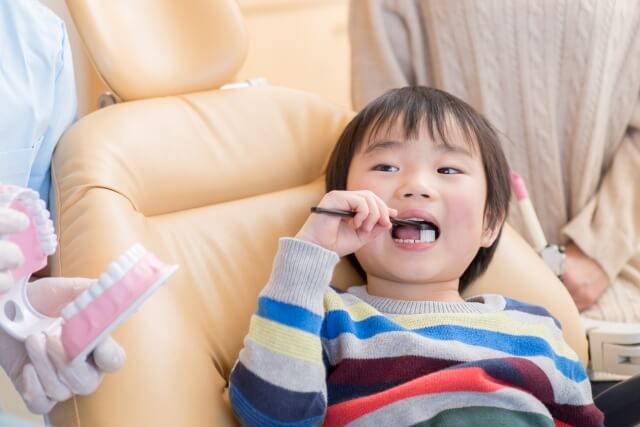 子供の歯磨き