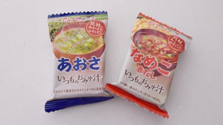 インスタント味噌汁